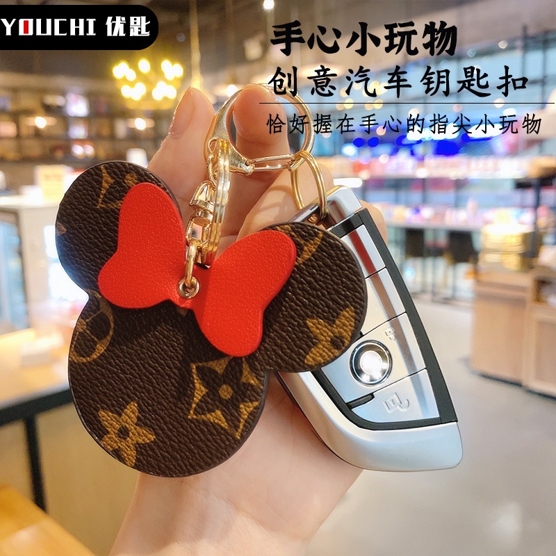 Lv Móc Khóa Hình Chuột Mickey Minnie Xinh Xắn