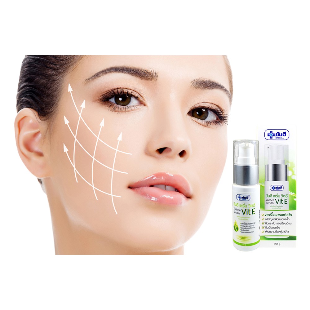 Serum Mờ Nếp Nhăn, Ngừa Lão Hóa Yanhee Serum Vit E Thái Lan Hàng Chính Hãng Đầy Đủ Giấy Tờ