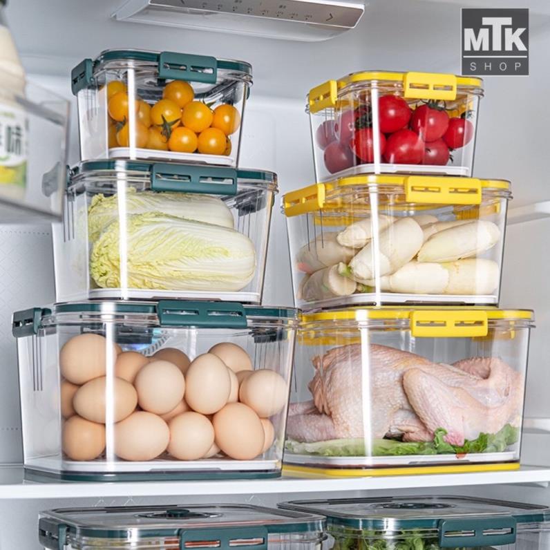 BỘ 3 HỘP ĐỰNG THỰC PHẨM VUÔNG CÓ LÓT ĐÁY