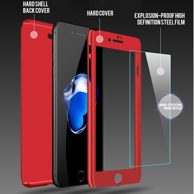 Ốp Điện Thoại Kính Cường Lực Viền Kim Loại Nam Châm Chống Va Đập Cho IPhone 12 11 Pro Max X Xs 6 6s 7 8 Plus