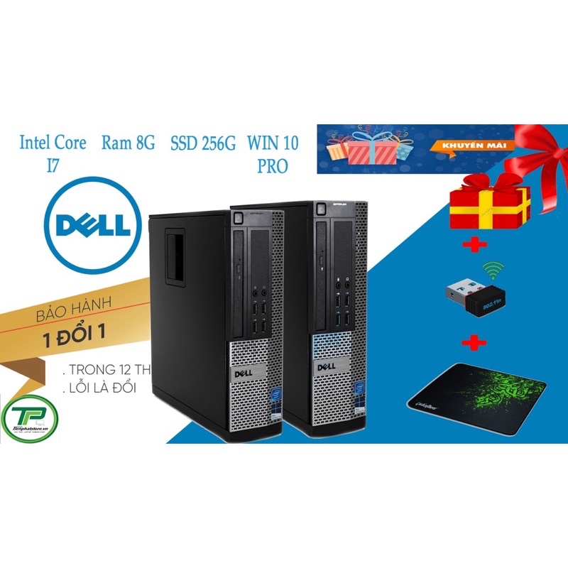CÂY MÁY TÍNH ĐỒNG BỘ DELL -HP CHẠY CPU I3 /i5 /i7 ram 8gb , SSD 240Gb | BigBuy360 - bigbuy360.vn