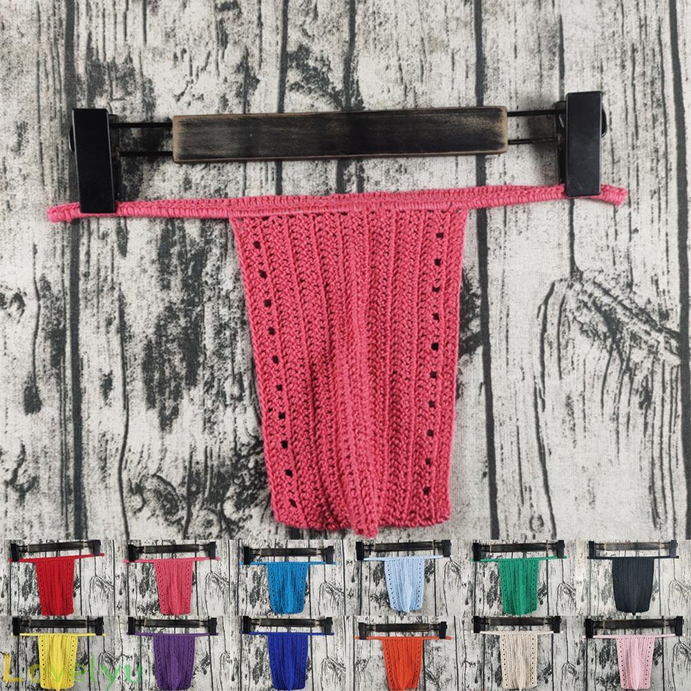 Quần Lót Lọt Khe Đan Móc Thoáng Khí Cho Nam