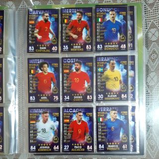 Thẻ match attax 101
