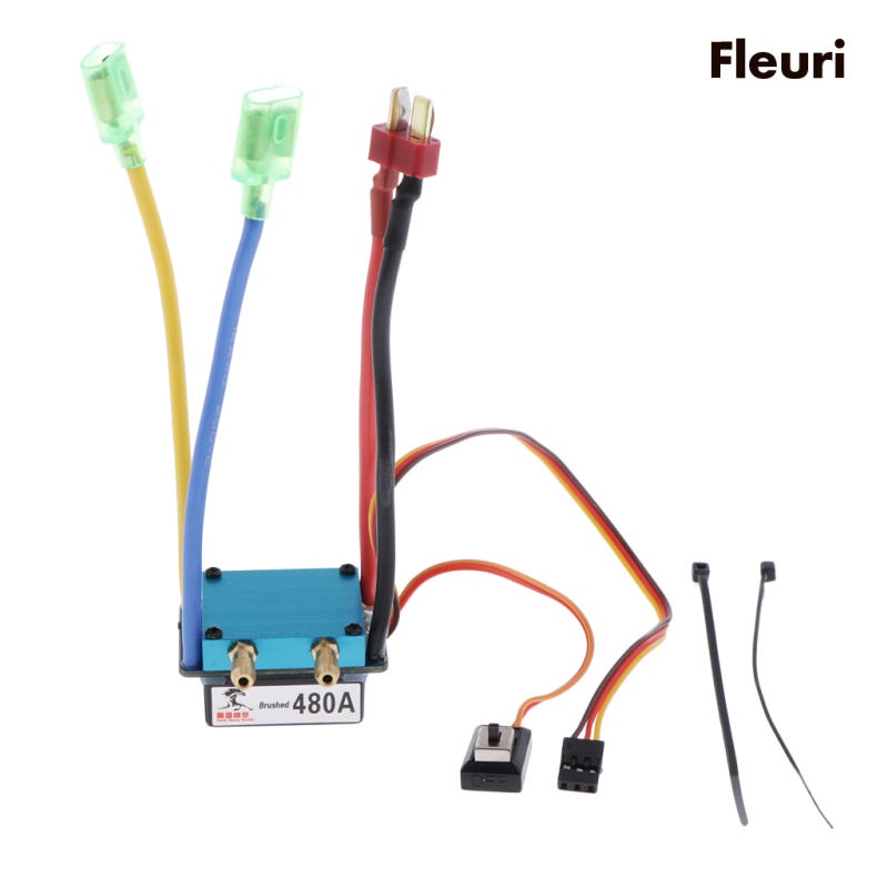 Bộ điều chỉnh điện ESC chải 480A 3A cho phụ tùng thuyền RC