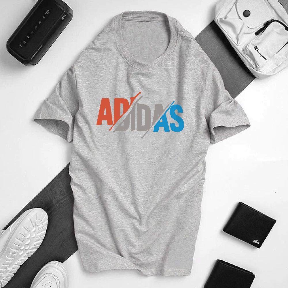 Áo Thun Thể Thao Nam Cổ Tròn Cao Cấp 𝗔𝗗𝗜𝗗𝗔𝗦 Co Dãn 2 Chiều Áo Phông Tay Ngắn