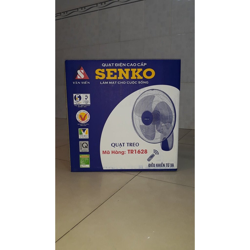 [Mã ELMS5 giảm 7% đơn 300K] Quạt Treo Tường Điều Khiển Từ Xa SENKO TR1628 - TR1683 | BigBuy360 - bigbuy360.vn