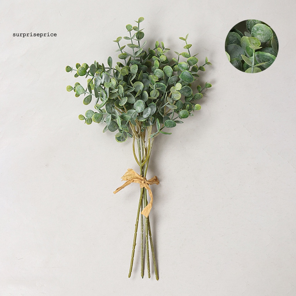 Bó 5 cành cây bạch đàn nhân tạo dành cho trang trí tiệc cưới