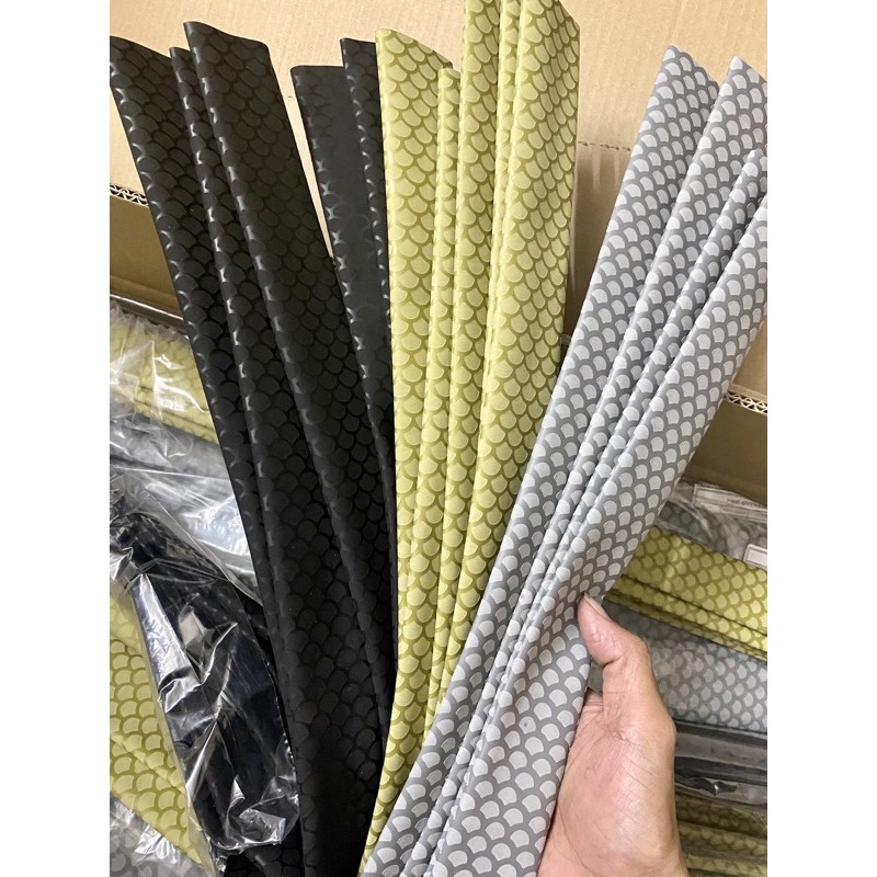 Màng Co Nhiệt dùng Bọc Cần Câu, Màng Co Nhiệt Bọc Gậy Bida hoạ tiết hình vảy cá