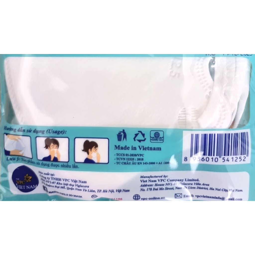 [LỌC KHUẨN 99,9%]  Khẩu Trang Y Tế Em Bé 2D/3D - An Toàn, Thoáng Mát (Bé dưới 10t)