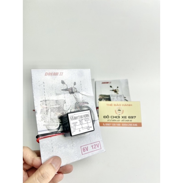 Nhại còi gắn xe máy, xe điện, ô tô. Chip nhại còi siêu bền 9-48vol