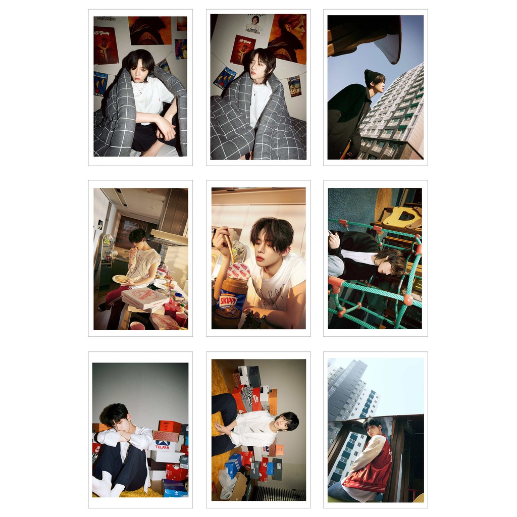[Ép Lụa] Lomo Card 63 Ảnh TXT - The Chaos Chapter FREEZE Teaser