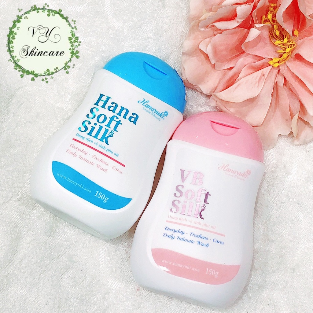 Dung Dịch Vệ Sinh Phụ Nữ Hana Soft Silk Hanayuki CHÍNH HÃNG 100%