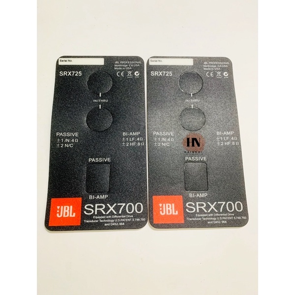 Tem Decal Dán Loa kéo JBL - PRX600 - SRX700 MUA 5 TẶNG 1