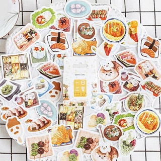 Hộp 45 sticker đồ ăn The Forest