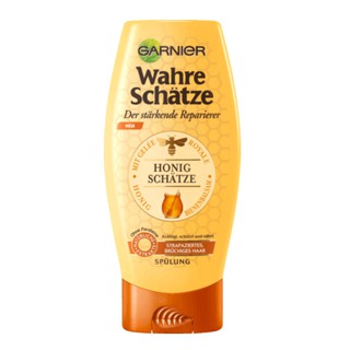 Dầu Xả Garnier Wahre Schätze Chiết Xuất Mật Ong Cho Tóc Hư Tổn Và Gãy Rụng, 200 ml