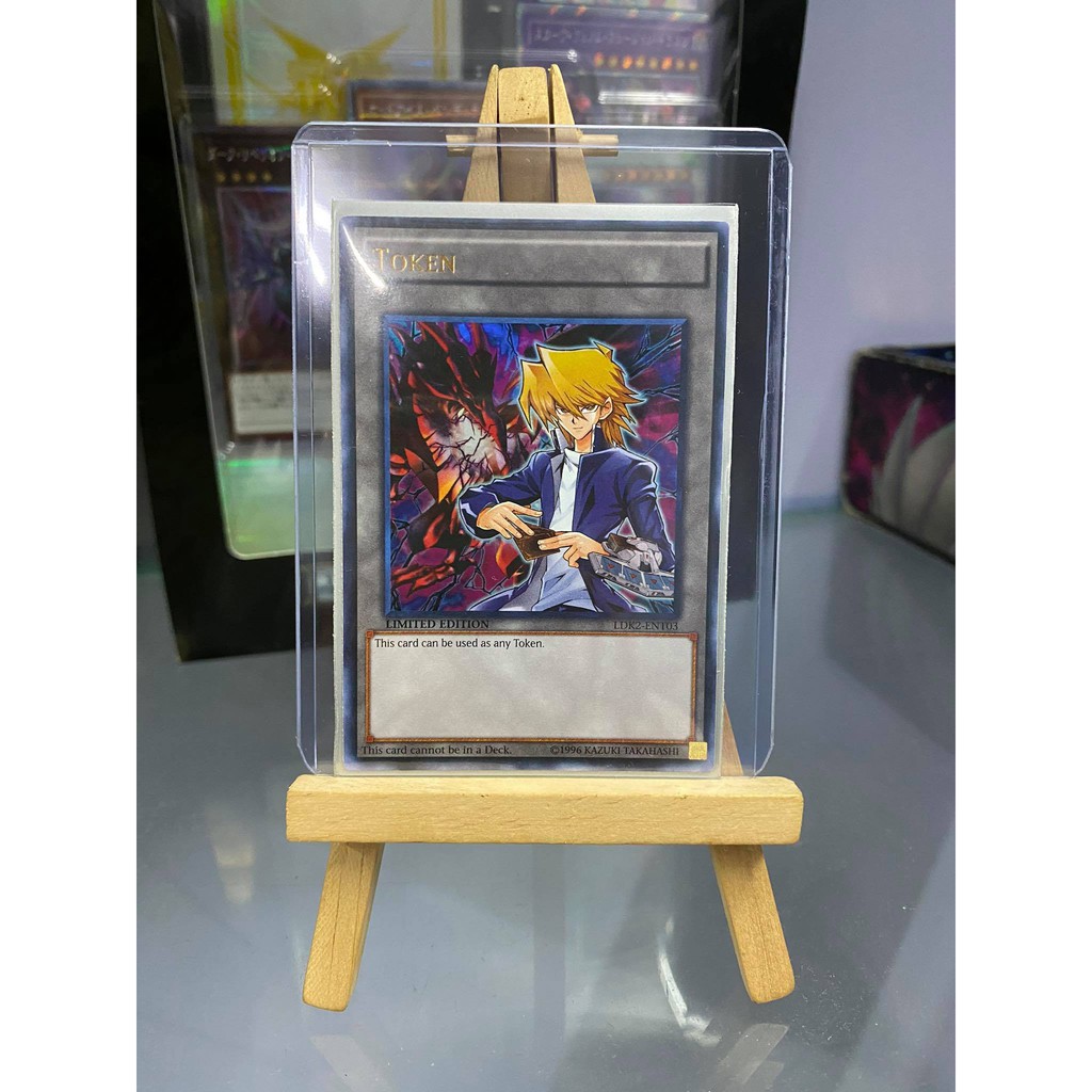 [ Dưa Hấu Yugioh ] Lá bài thẻ bài Token Jounochi Joey Wheeler – Ultra Rare - Tặng bọc bài nhựa bảo quản