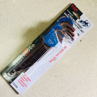 Bộ 9 lục giác 1.5mm-10mm top đài loan