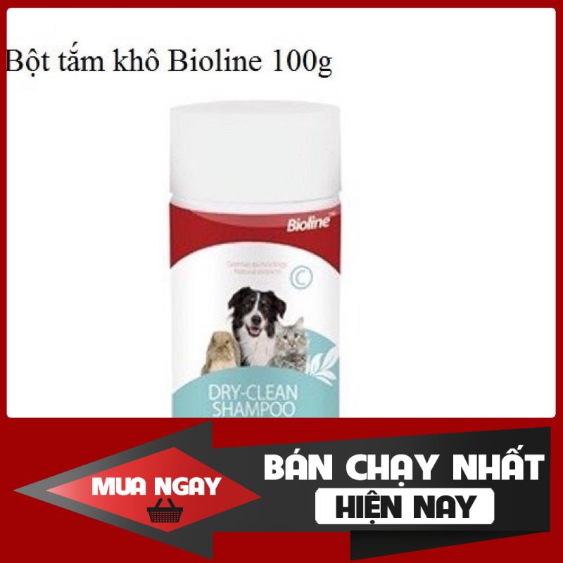[❌GIÁ SỈ❌] BỘT TẮM KHÔ BIOLINE CAO CẤP CHO THÚ CƯNG ❤️