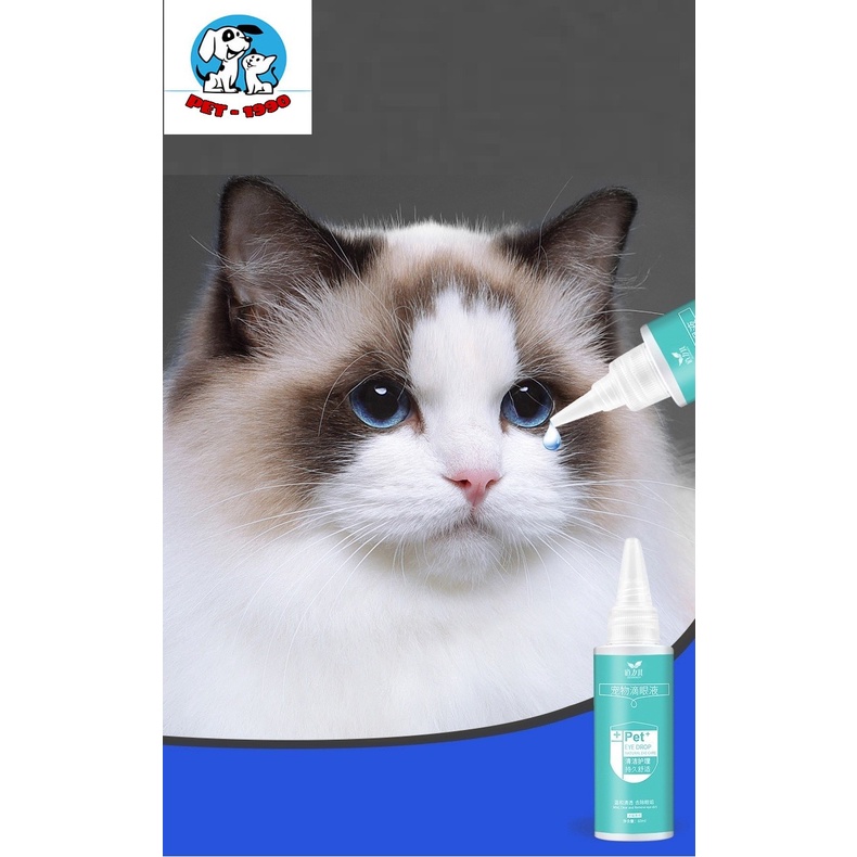Dung Dịch Vệ Sinh Mắt EYE DROP Giúp Loại Bỏ Nước Mắt, Làm Khô Mắt Và Giảm Viêm Mắt Cho Chó Mèo Thú Cưng