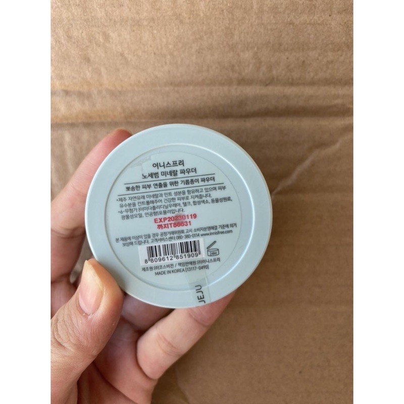 Siêu sale 12/12 PHẤN PHỦ DẠNG BỘT INNISFREE NO SEBUM MINERAL POWDER | BigBuy360 - bigbuy360.vn