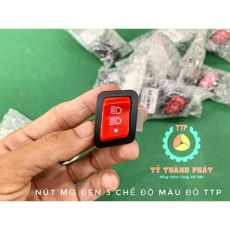 Nút công tắc Fa Cost WS 110  màu Đỏ