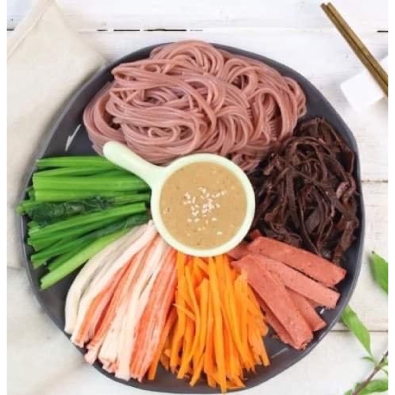 Bún Gạo Lứt Đỏ Hoàng Minh 250gr Eat Clean, Dành Cho Người Ăn Kiêng, Giảm Cân, Tiểu Đường