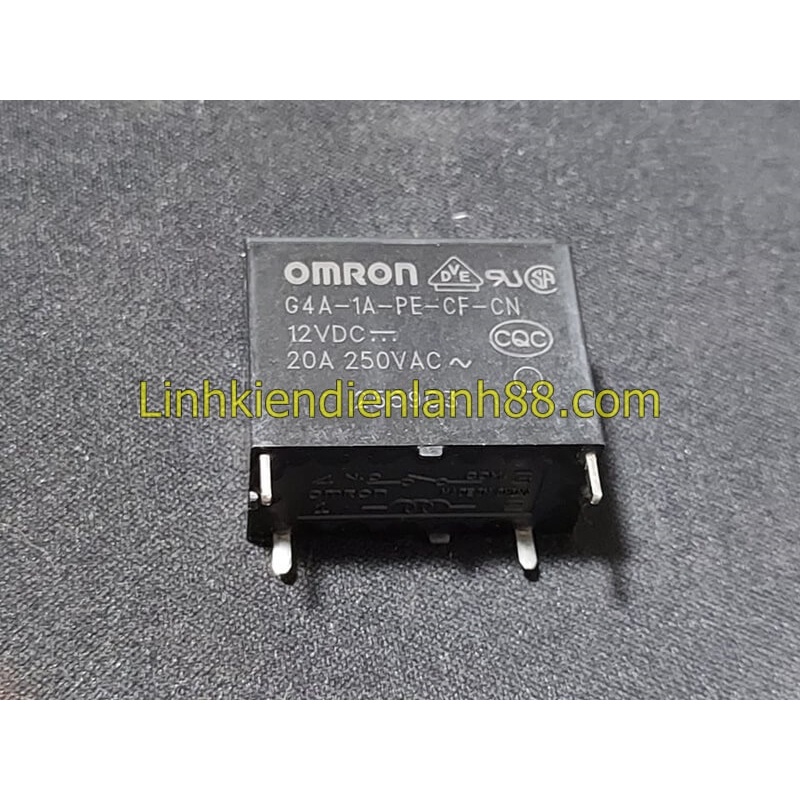 Ralay Omrom G4A-1A-PE-CF-CN 12vdc 20A mới chính Hãng.