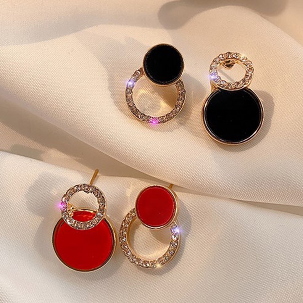 Khuyên Tai Đính Đá Thời Trang Dành Cho Nữ