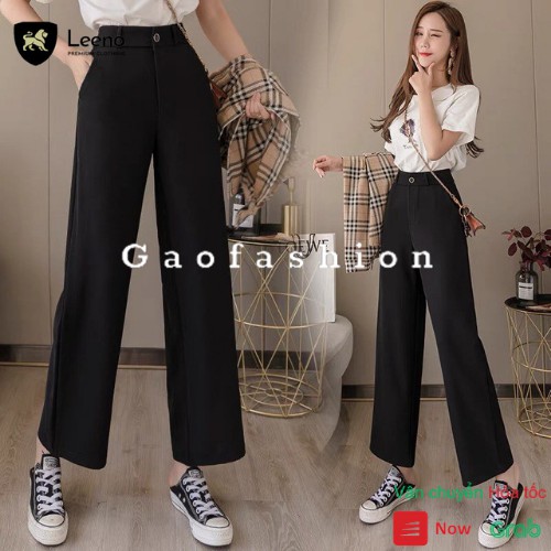 Quần ống rộng suông khoá trước / Quần ống rộng culottes