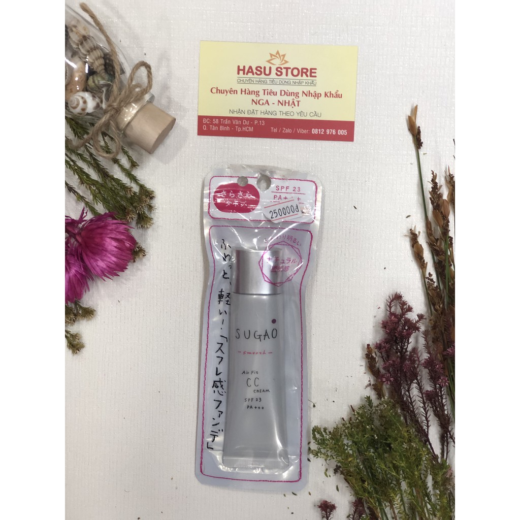 Kem Trang Điểm Chống Nắng Sugao Air Fit CC Cream SPF50++ | BigBuy360 - bigbuy360.vn