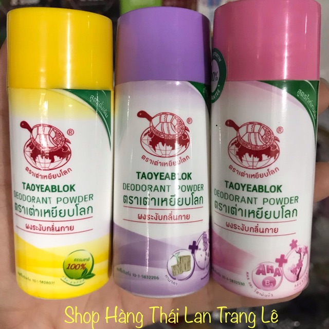 [SALE LỚN CUỐI NĂM MUA 10 TẶNG 2] Phấn thơm khử mùi hôi nách, chân Taoyeablok 22g