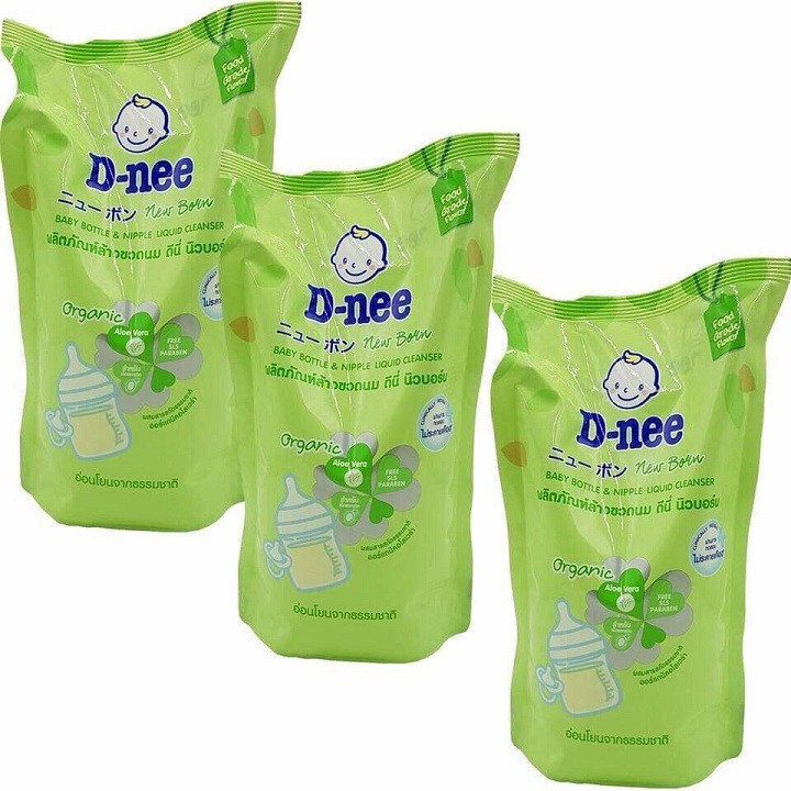 HCM COMBO 3 (5) GÓI NƯỚC RỬA BÌNH DNEE ORGANIC 600ml