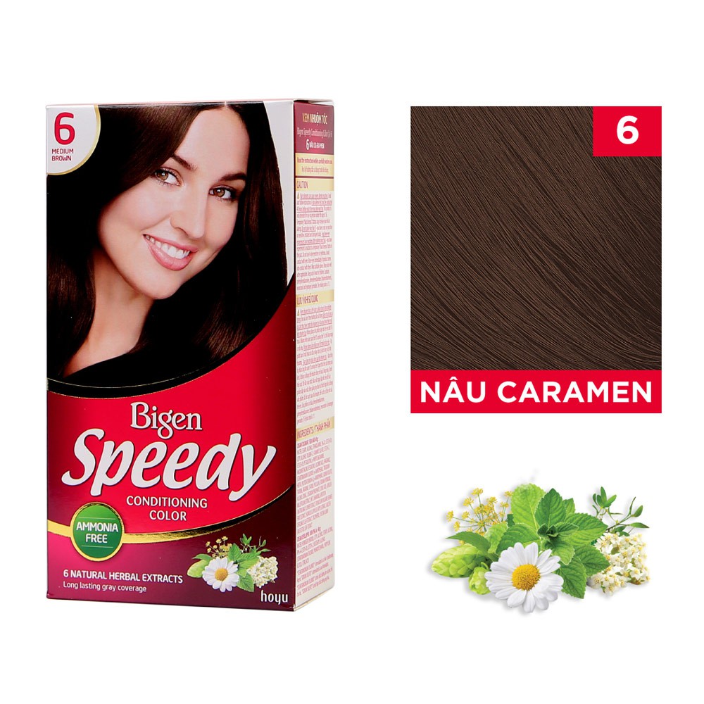 Thuốc Nhuộm Tóc Bigen Speedy Conditioning Color 80g