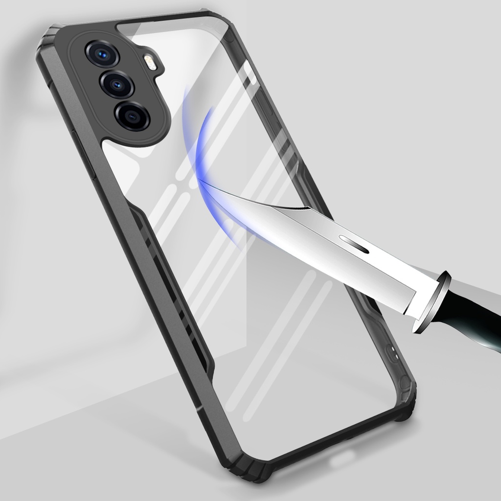Ốp Điện Thoại Acrylic Trong Suốt Cho Huawei Nova Y70 Plus Nova 4e 5T 7i 6se Eojny 50