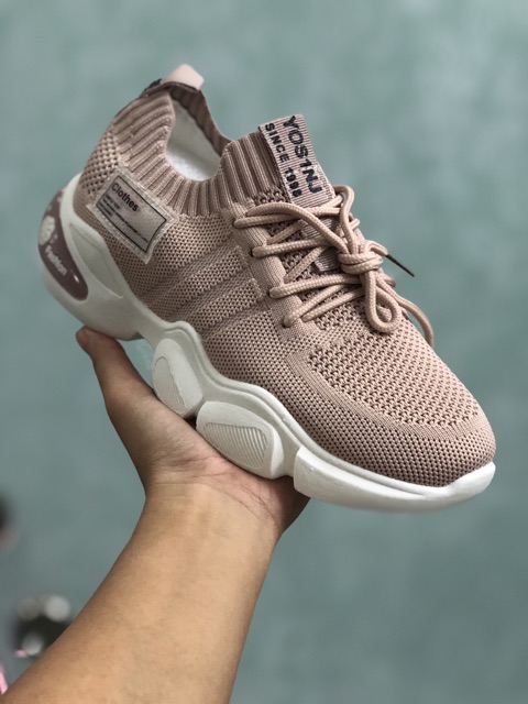 [Mã FAGREEN245 giảm 10% tối đa 30k đơn từ 99k] Giày thể thao cổ chun ba vạch kẻ mẫu mới ms 8907 | BigBuy360 - bigbuy360.vn