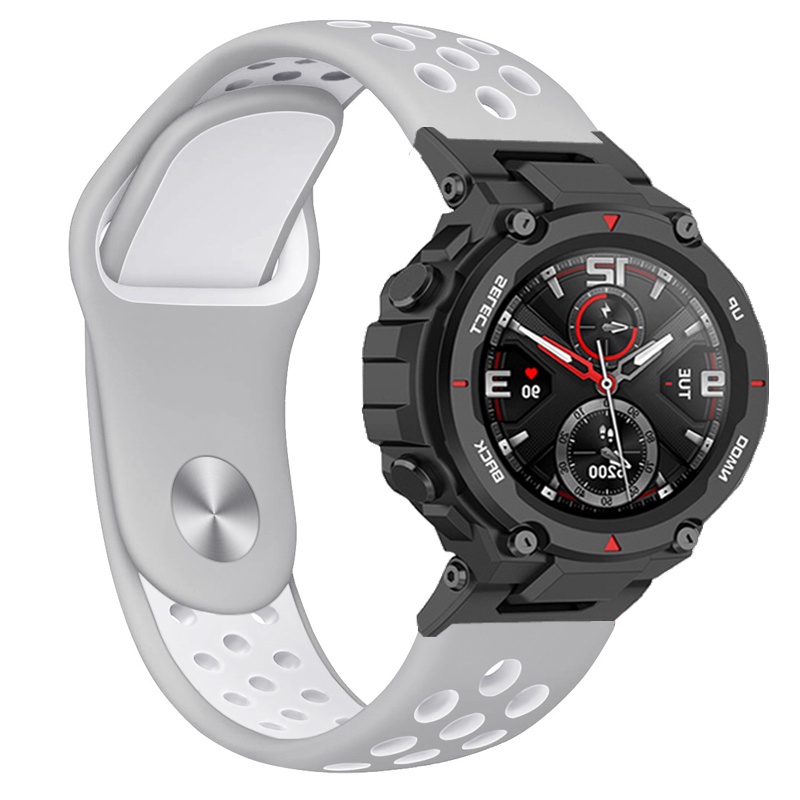 XIAOMI Dây Đeo Silicon Thoáng Khí Cho Đồng Hồ Thông Minh Huami Amazfit T-Rex 2