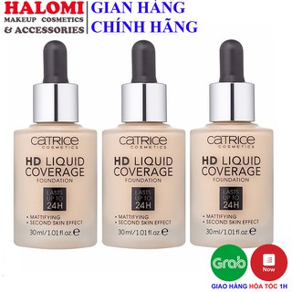 Kem nền Catrice HD Liquid Coverage Last Upto 24h 30ml