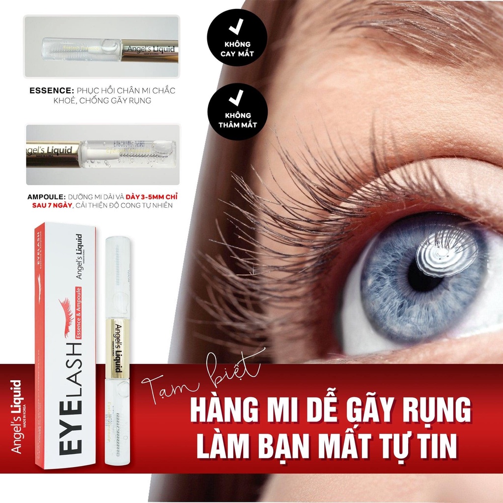 Tinh chất dưỡng mi dày và dài hai đầu Angel's Liquid EYELASH