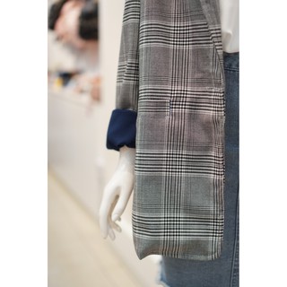 Áo Blazer Caro Xám 057