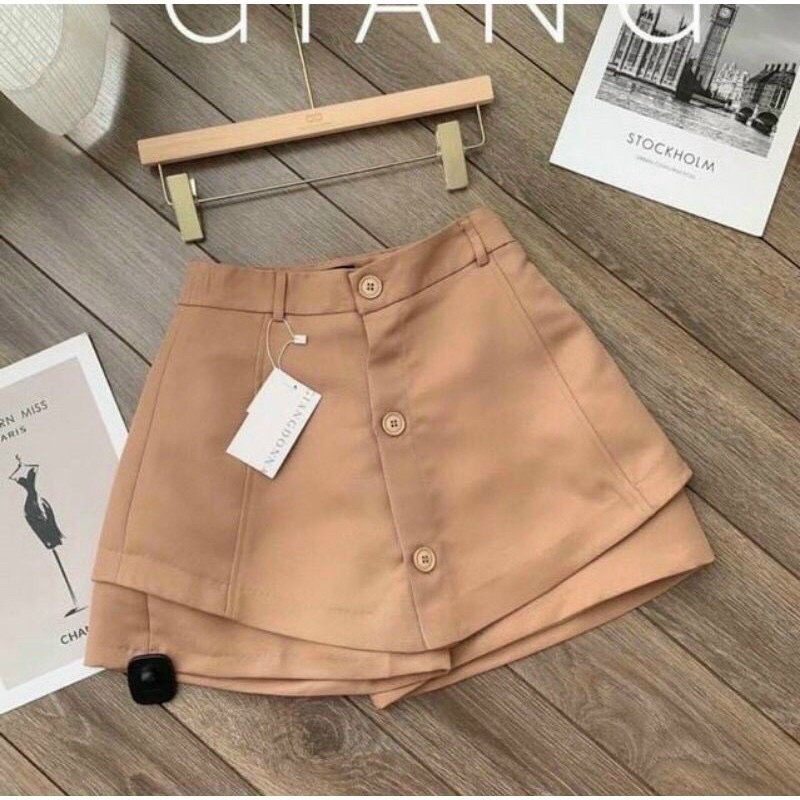 CHÂN VÁY TẦNG PHỐI NÚT XINH 🥰🥰🥰