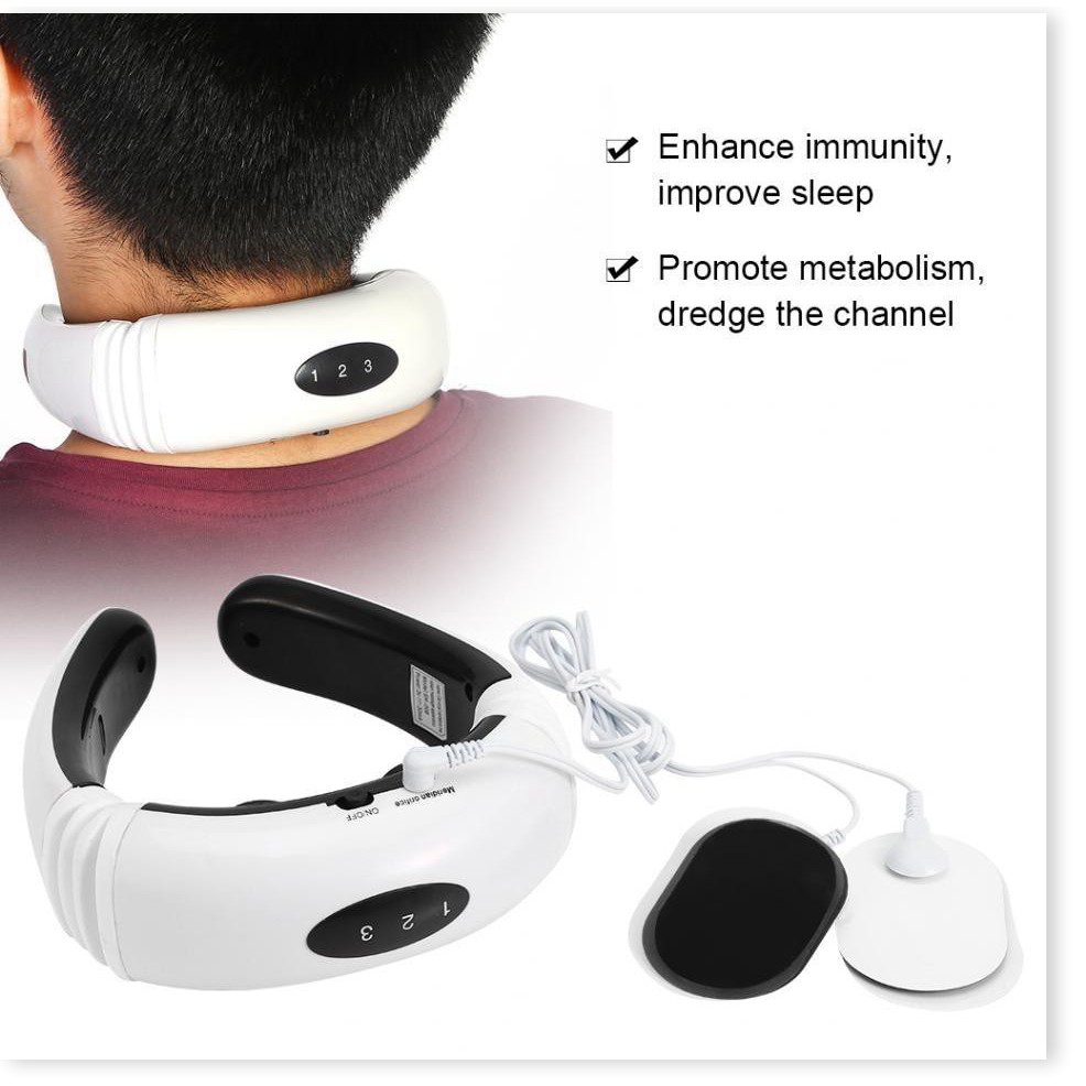 Máy massage cơ thể 💯 GIÁ VỐN]    Máy trị liệu massage cổ 3D HX-5880 cải thiện sức khỏe, an toàn tuyệt đối 4559