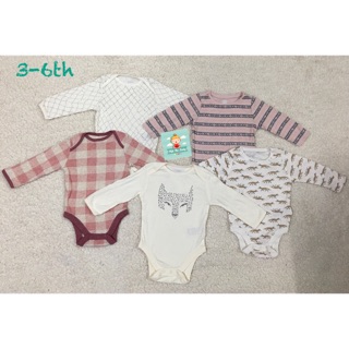 Combo 5 body chip tay dài Old Navy