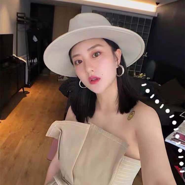 Mũ vành nữ đi biển vành rộng chống nắng không gây ngứa đầu Ròm House mang phong cách Hàn quốc cao cấp