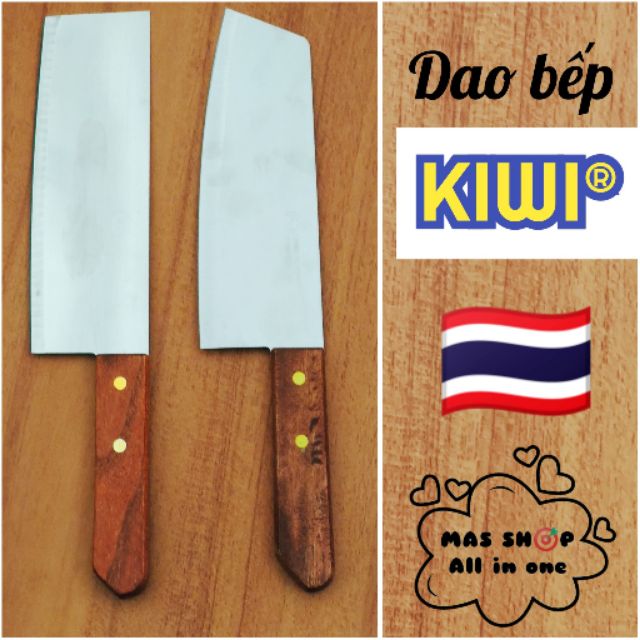 Dao bếp KIWI® / KINWI® Thái Lan cán gỗ