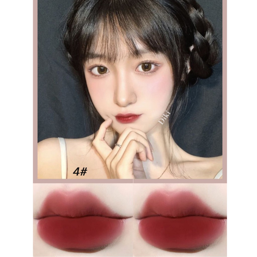 DIKI (Hàng Mới Về) Son Môi Kháng Nước Lâu Trôi Không Dính Cốc Màu Sắc Thời Trang | BigBuy360 - bigbuy360.vn