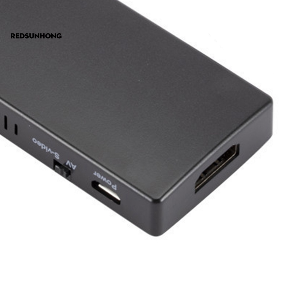 Bộ Chuyển Đổi Âm Thanh Từ S-video Sang 3 RCA Bằng ABS Chuyên Dụng Cho Gia Đình