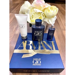 Set nước hoa nam Giorgio Armani Acqua Di Gio Profondo 75ml