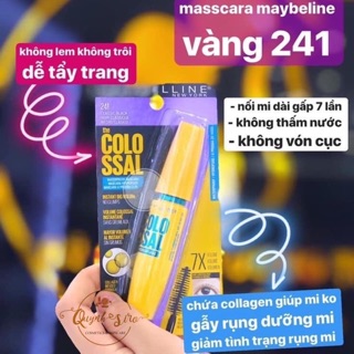 MASCARA MAYBELINE 7X DÀI CONG MI