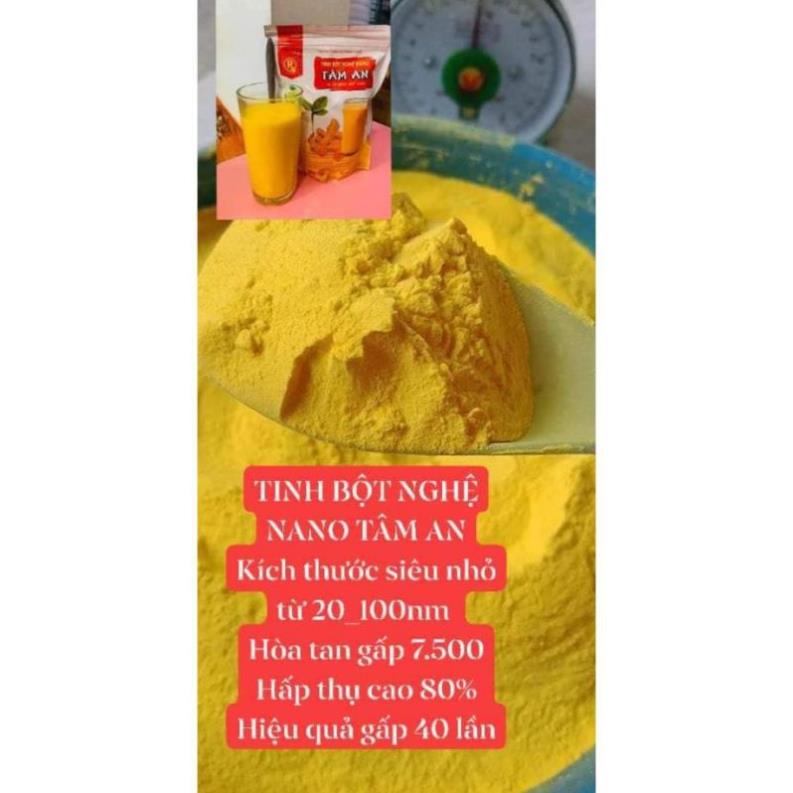 1kg tinh bột nghệ Nano Tâm An nguyên chất 100%