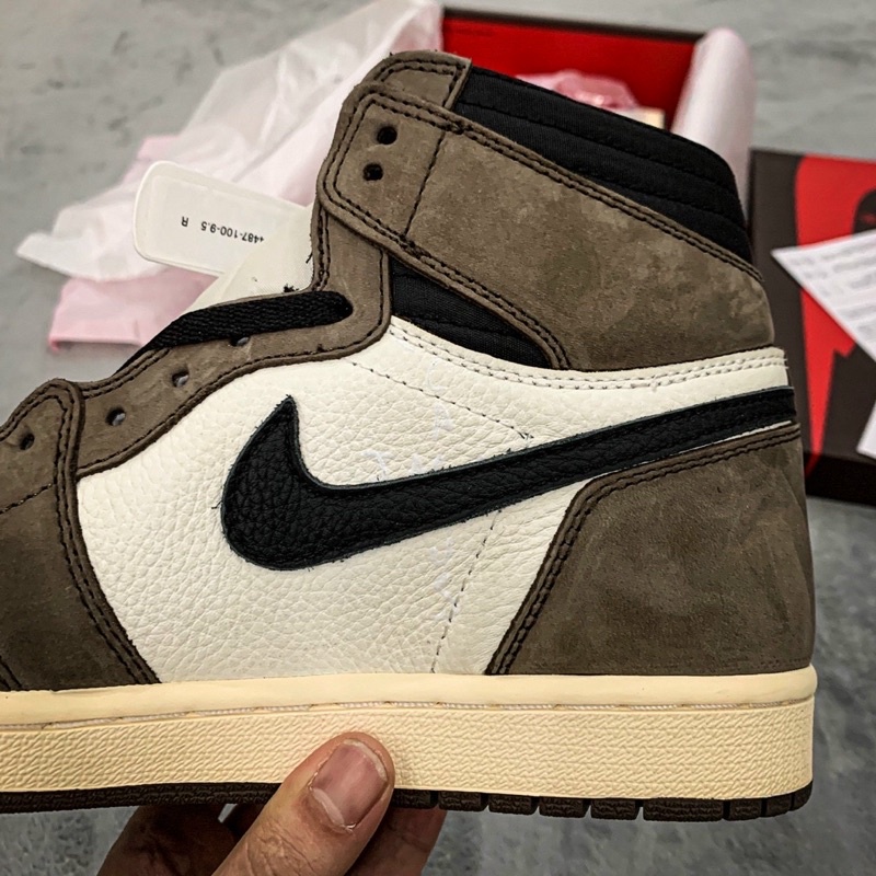 GIÀY AIR JD1 RETRO HIGH TRAVIS SCOT LAI AU [ BẢN BEST ]